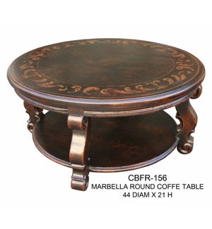 MARBELLA ROUND COFFEE TABLE